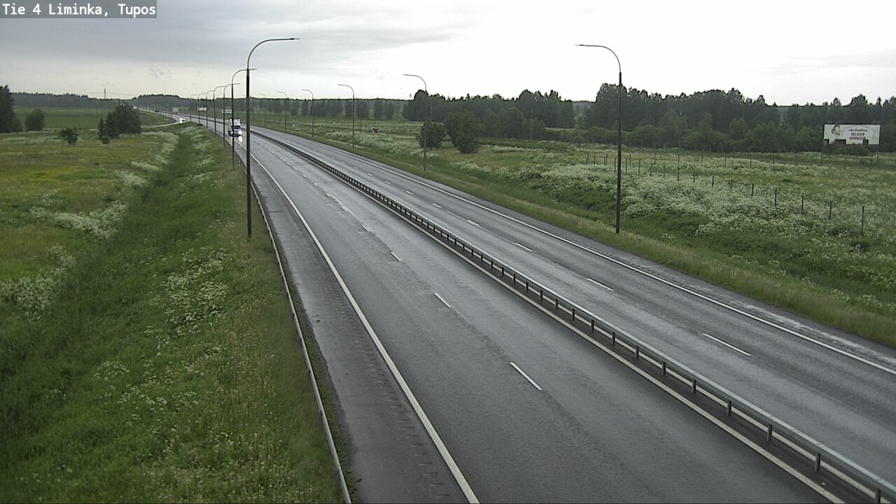 Kelikamerat Kuva Tie 4 Liminka, Tupos, Liminka, Pohjois-Pohjanmaa