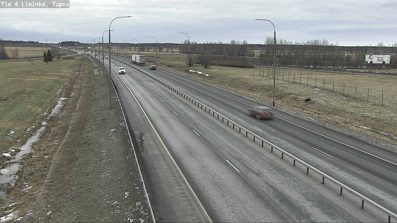 Kelikamerat Kuva Tie 4 Liminka, Tupos, Liminka, Pohjois-Pohjanmaa