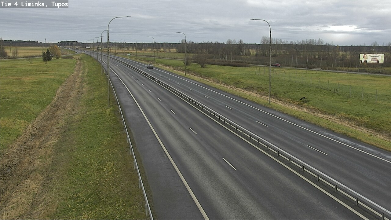 Kelikamerat Kuva Tie 4 Liminka, Tupos, Liminka, Pohjois-Pohjanmaa