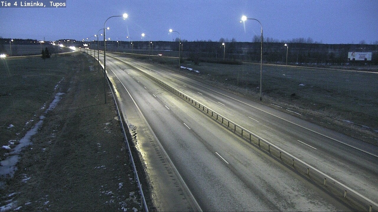 Kelikamerat Kuva Tie 4 Liminka, Tupos, Liminka, Pohjois-Pohjanmaa