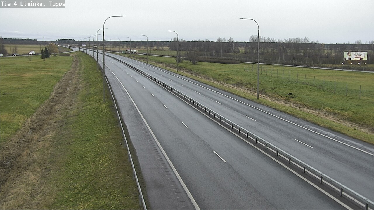 Kelikamerat Kuva Tie 4 Liminka, Tupos, Liminka, Pohjois-Pohjanmaa