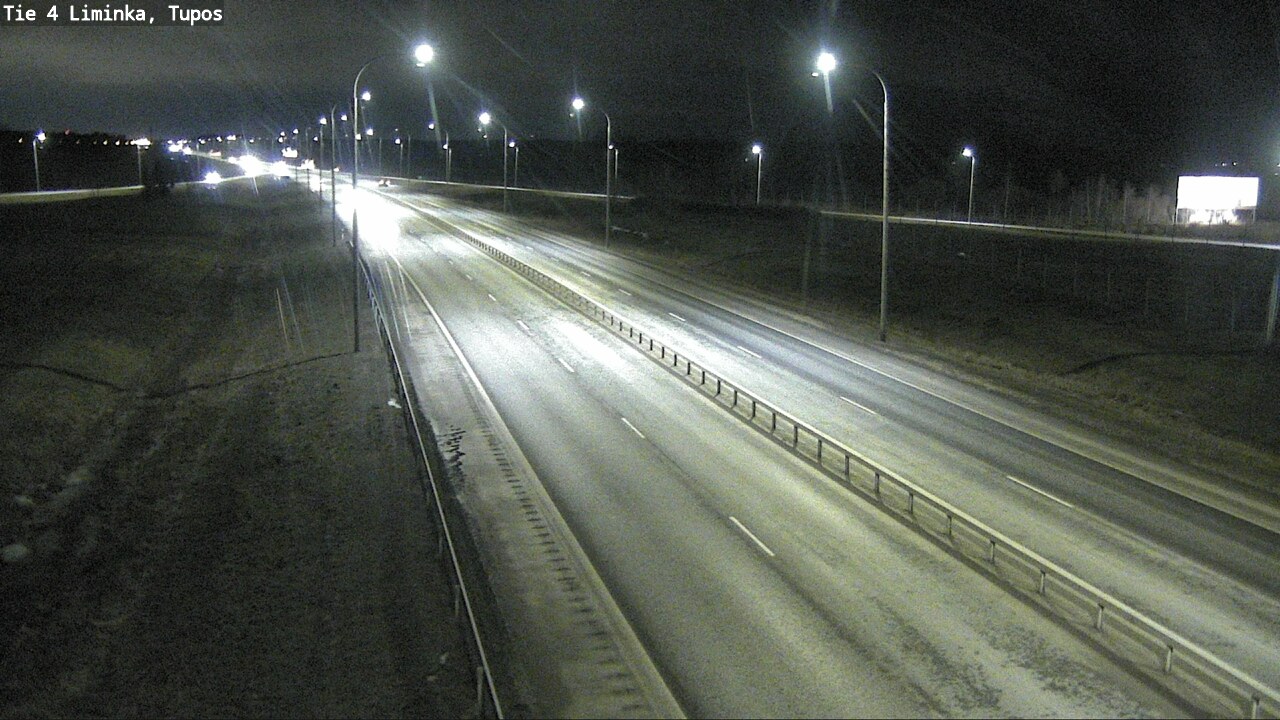 Weather Camera Image Väg 4 Limingo, Tupos, Liminka, Pohjois-Pohjanmaa