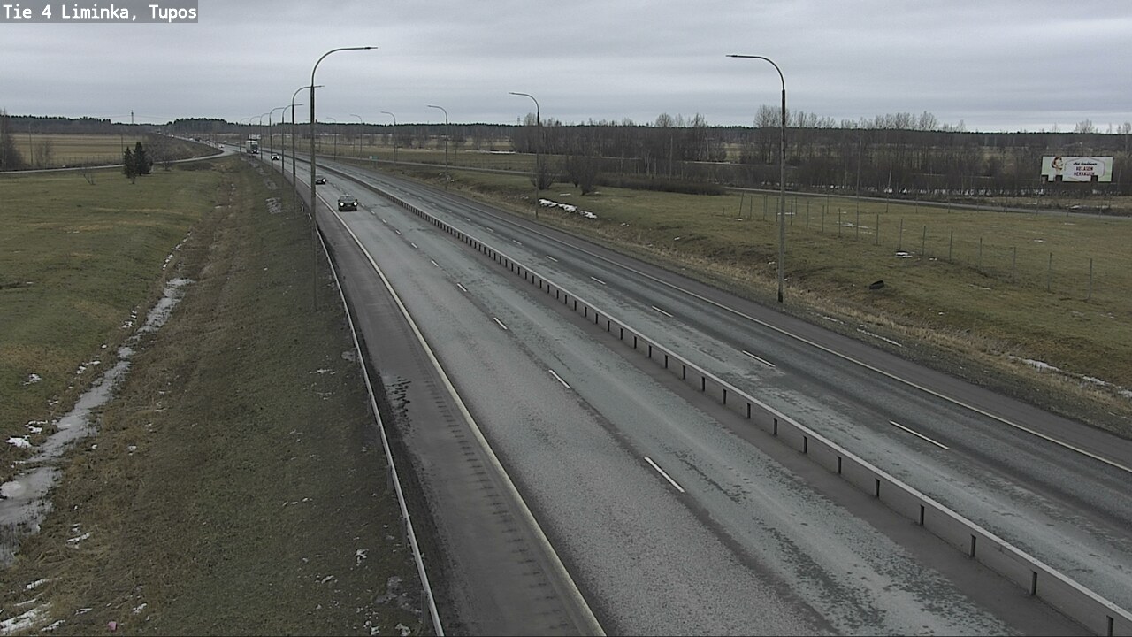 Kelikamerat Kuva Tie 4 Liminka, Tupos, Liminka, Pohjois-Pohjanmaa