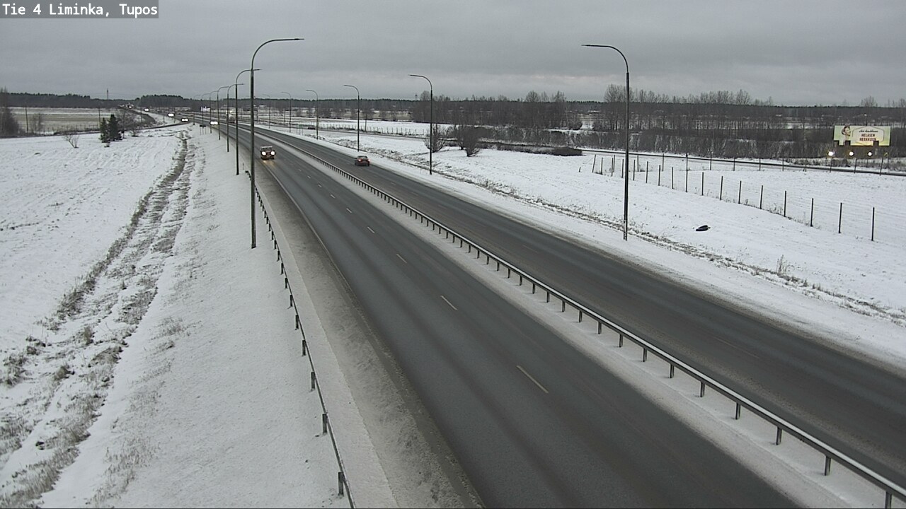 Kelikamerat Kuva Tie 4 Liminka, Tupos, Liminka, Pohjois-Pohjanmaa