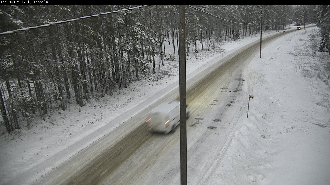 Weather Camera Image Road 849 Yli-Ii, Tannila, Oulu, Pohjois-Pohjanmaa