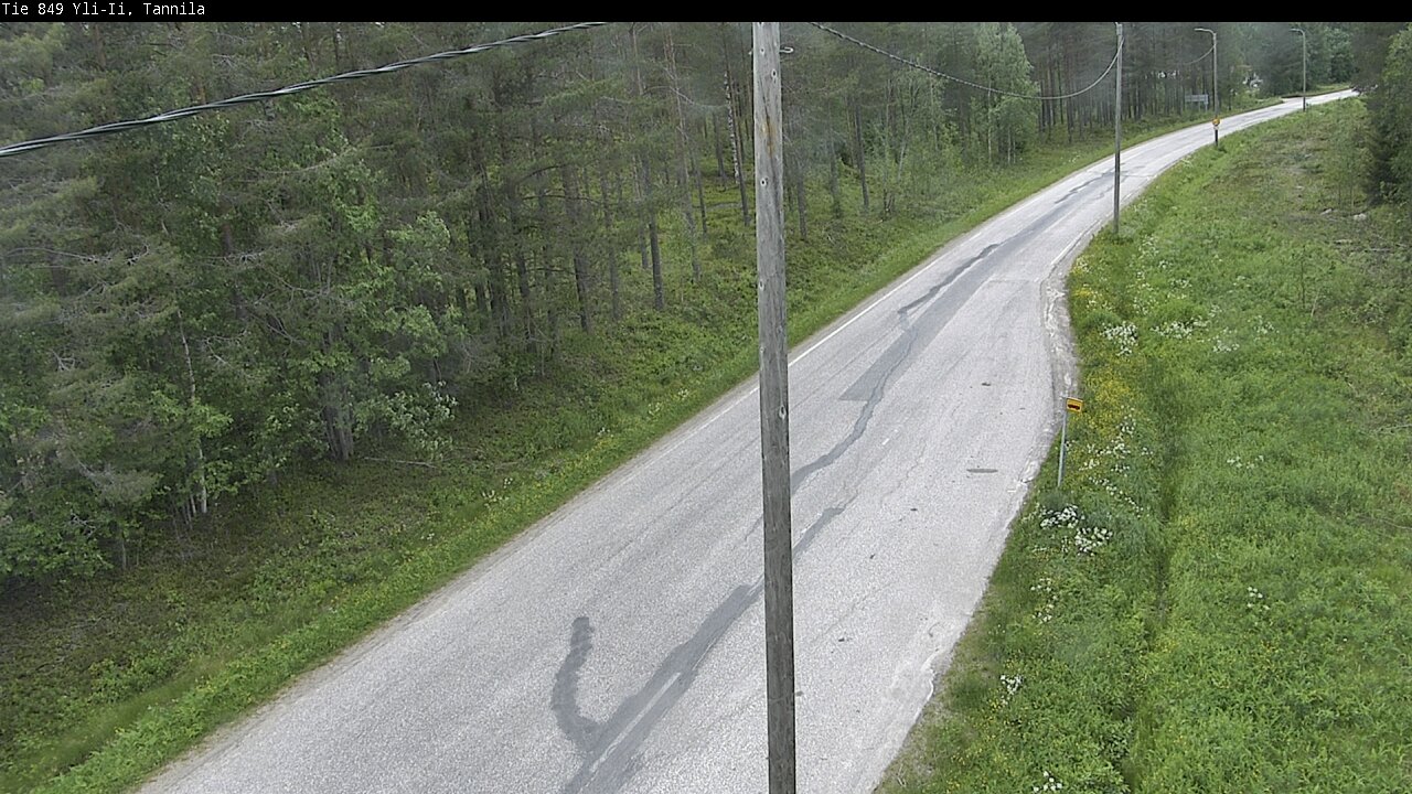 Weather Camera Image Road 849 Yli-Ii, Tannila, Oulu, Pohjois-Pohjanmaa