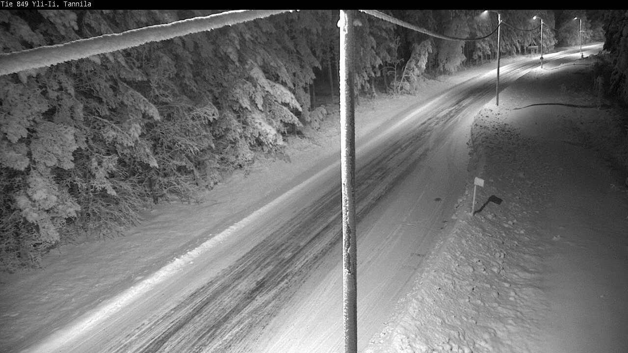 Weather Camera Image Road 849 Yli-Ii, Tannila, Oulu, Pohjois-Pohjanmaa