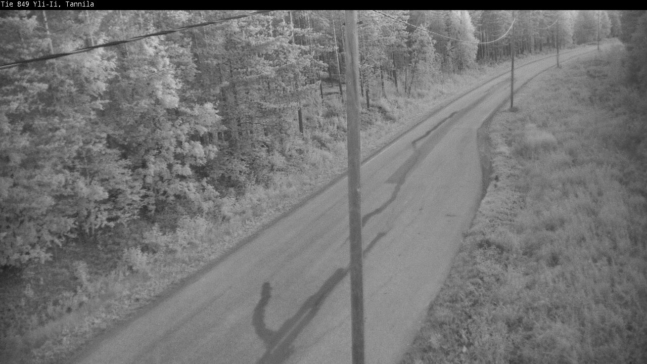 Weather Camera Image Väg 849 Yli-Ii, Tannila, Oulu, Pohjois-Pohjanmaa