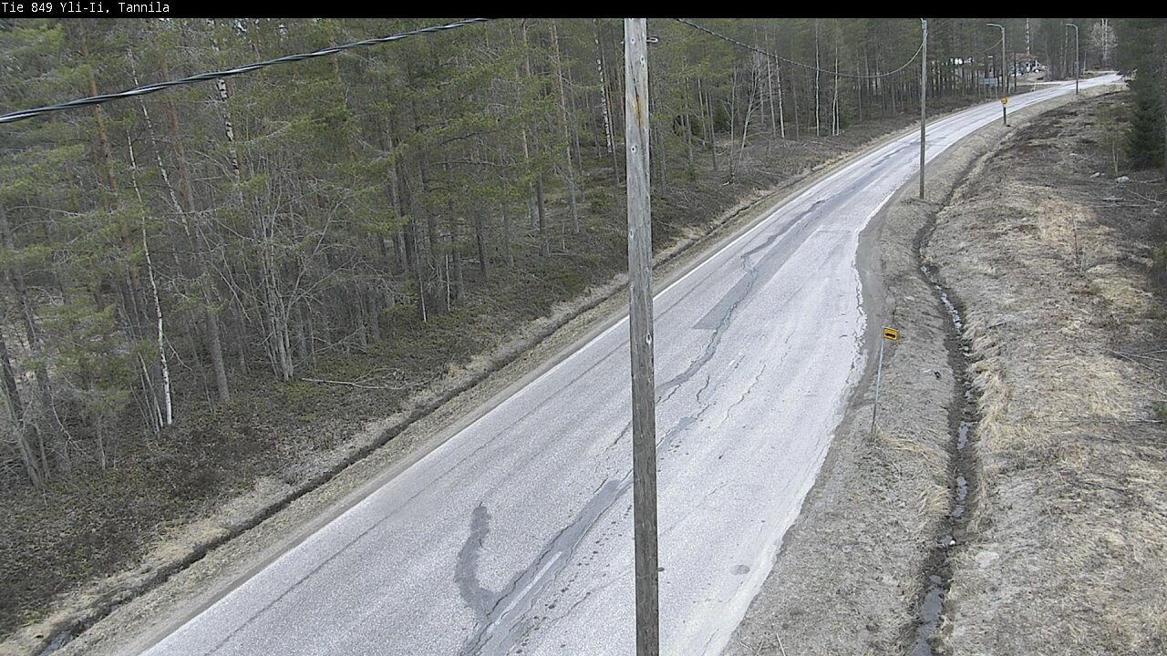 Weather Camera Image Road 849 Yli-Ii, Tannila, Oulu, Pohjois-Pohjanmaa