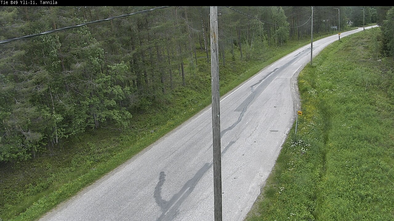 Weather Camera Image Road 849 Yli-Ii, Tannila, Oulu, Pohjois-Pohjanmaa