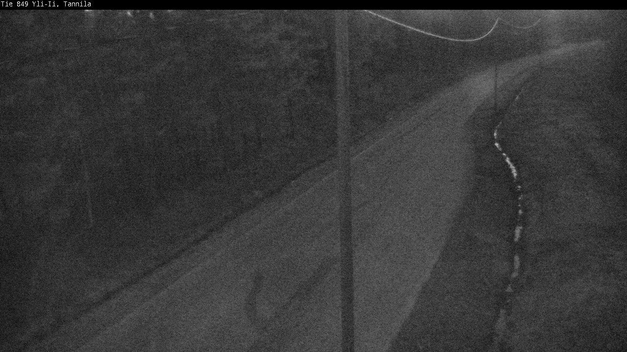 Weather Camera Image Väg 849 Yli-Ii, Tannila, Oulu, Pohjois-Pohjanmaa