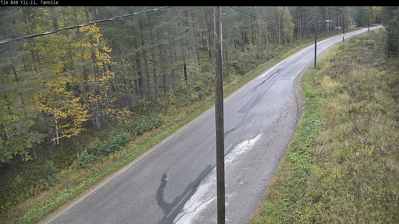 Weather Camera Image Road 849 Yli-Ii, Tannila, Oulu, Pohjois-Pohjanmaa
