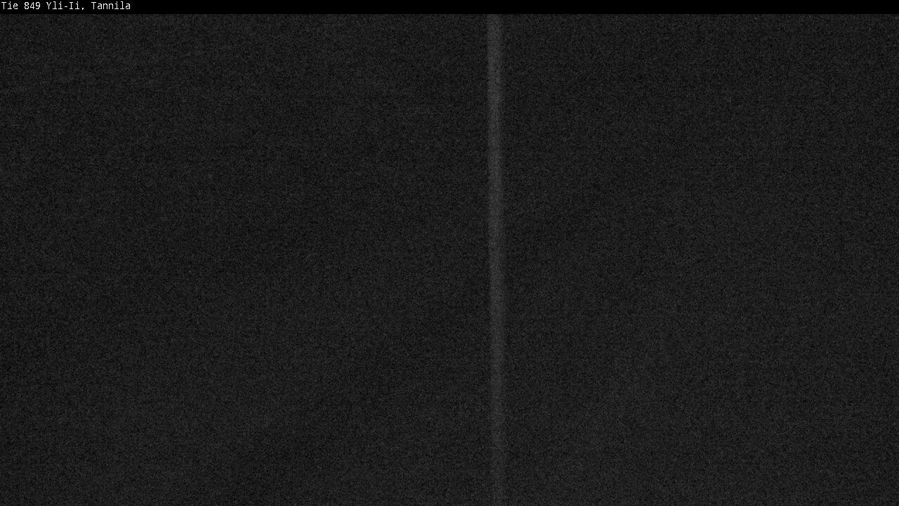 Weather Camera Image Väg 849 Yli-Ii, Tannila, Oulu, Pohjois-Pohjanmaa
