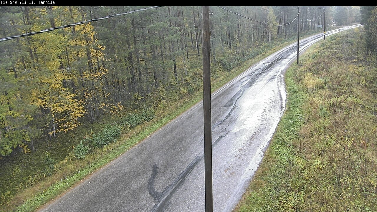 Weather Camera Image Road 849 Yli-Ii, Tannila, Oulu, Pohjois-Pohjanmaa