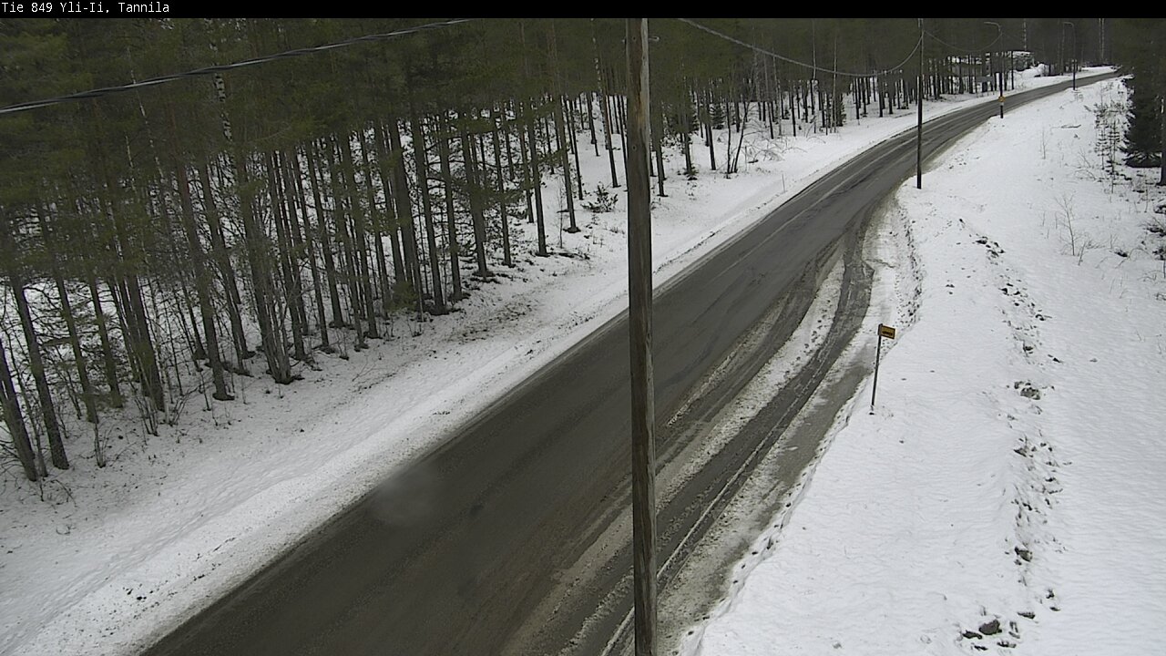 Weather Camera Image Road 849 Yli-Ii, Tannila, Oulu, Pohjois-Pohjanmaa