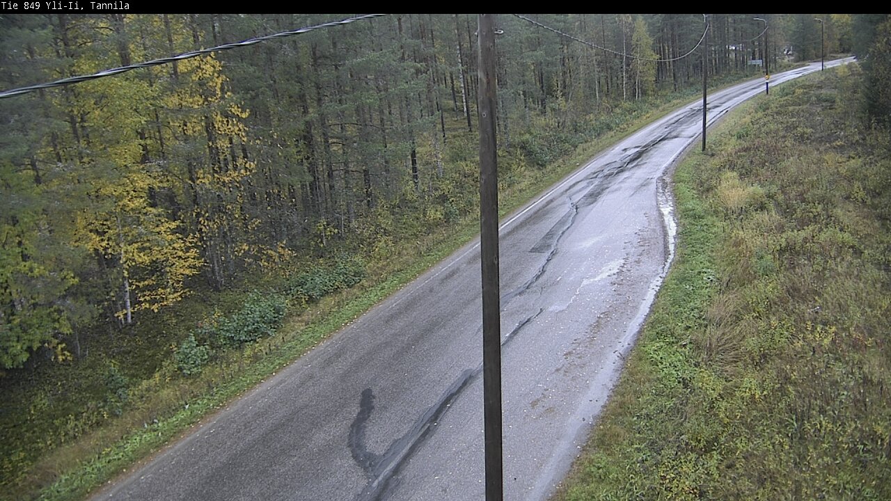 Weather Camera Image Road 849 Yli-Ii, Tannila, Oulu, Pohjois-Pohjanmaa