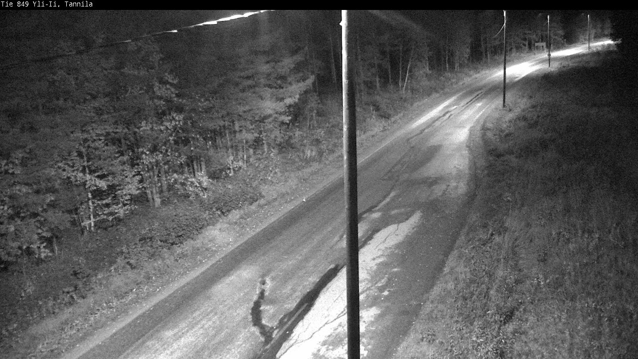 Weather Camera Image Road 849 Yli-Ii, Tannila, Oulu, Pohjois-Pohjanmaa