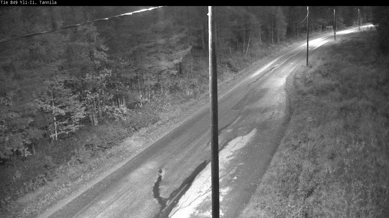 Weather Camera Image Road 849 Yli-Ii, Tannila, Oulu, Pohjois-Pohjanmaa