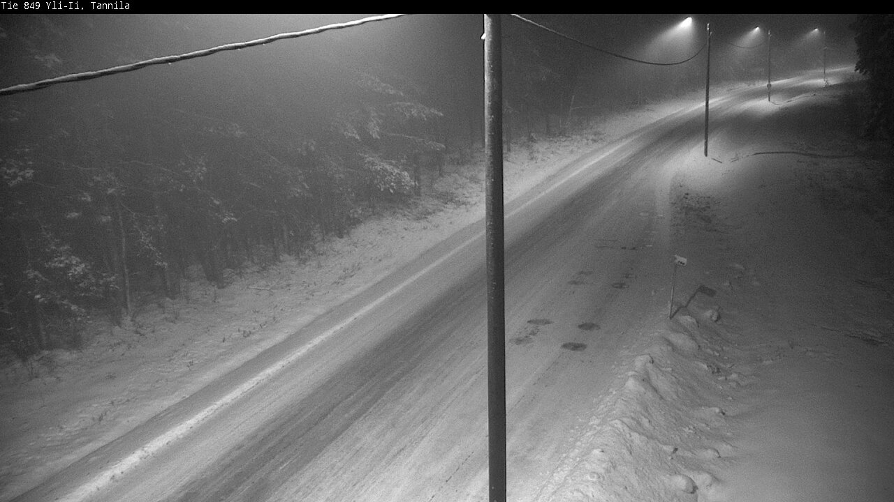 Weather Camera Image Road 849 Yli-Ii, Tannila, Oulu, Pohjois-Pohjanmaa