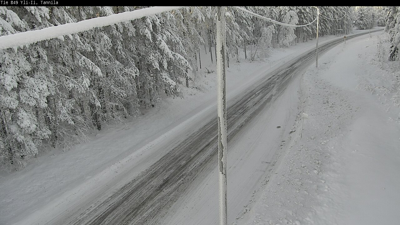 Weather Camera Image Road 849 Yli-Ii, Tannila, Oulu, Pohjois-Pohjanmaa