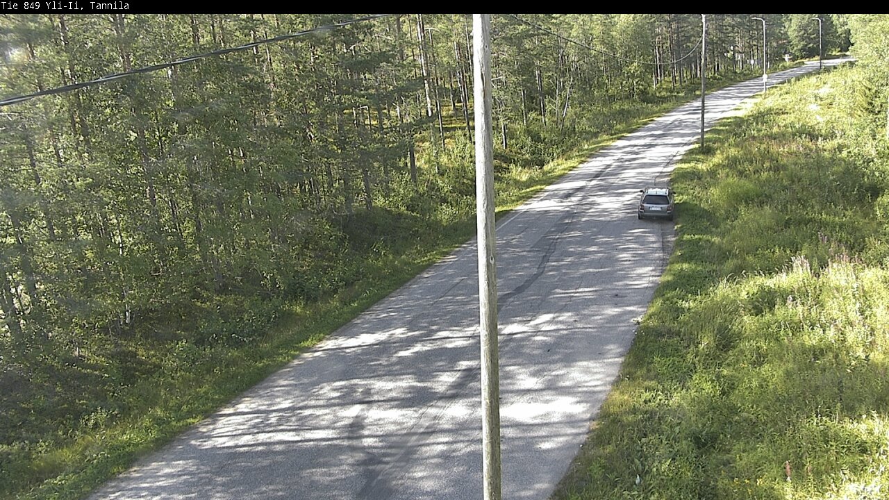 Weather Camera Image Väg 849 Yli-Ii, Tannila, Oulu, Pohjois-Pohjanmaa