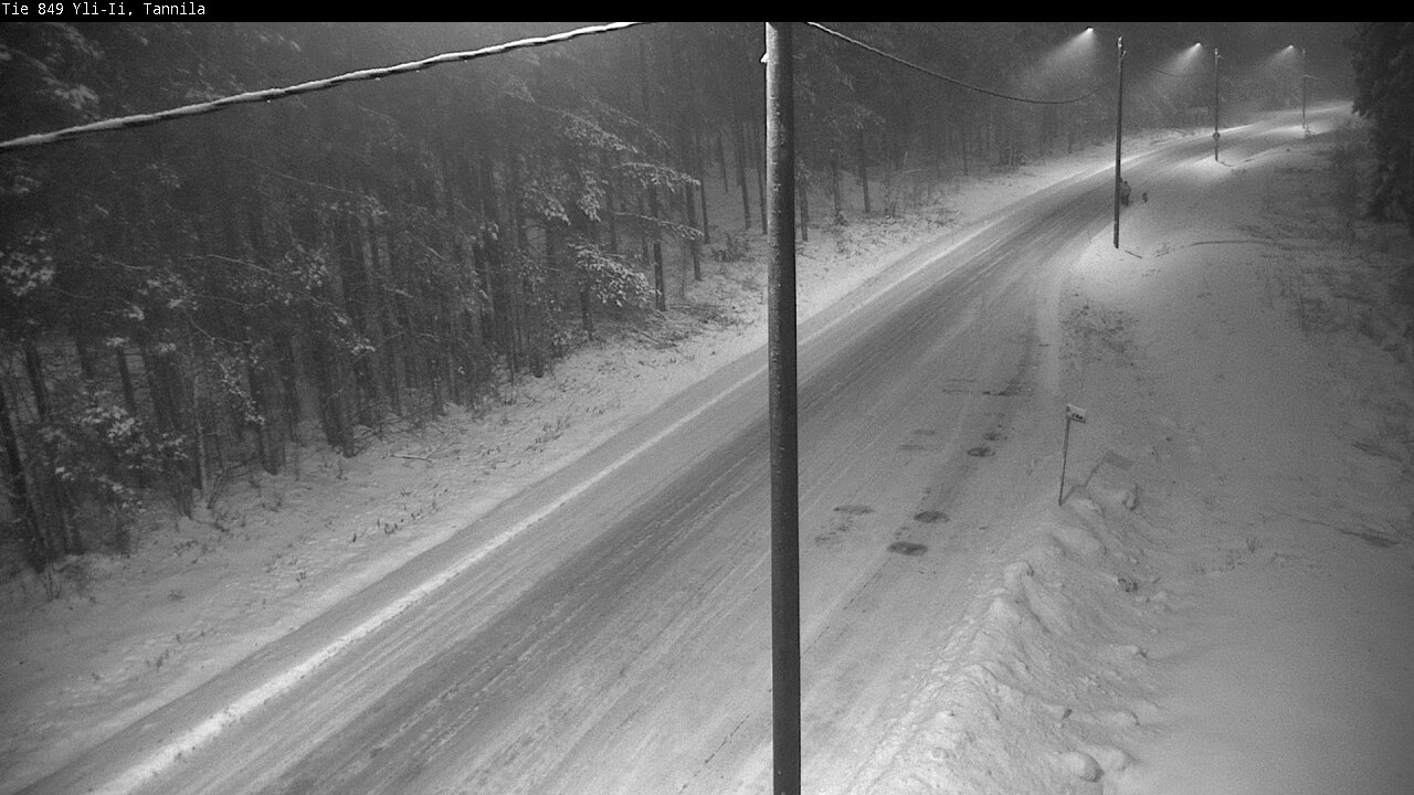 Weather Camera Image Road 849 Yli-Ii, Tannila, Oulu, Pohjois-Pohjanmaa