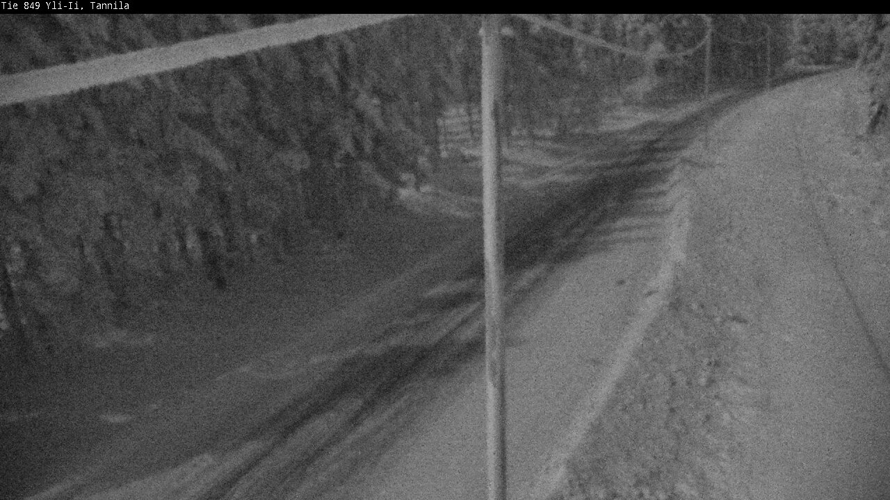 Weather Camera Image Road 849 Yli-Ii, Tannila, Oulu, Pohjois-Pohjanmaa