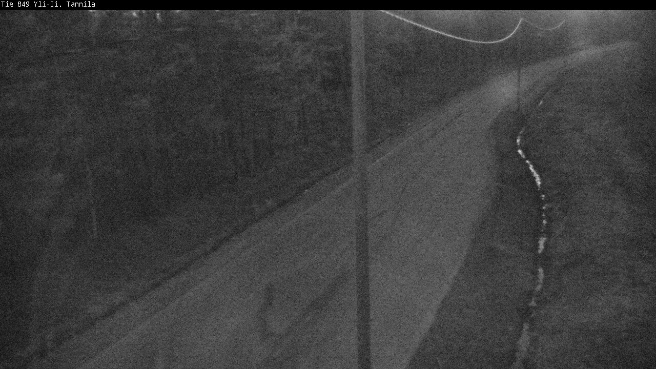 Weather Camera Image Väg 849 Yli-Ii, Tannila, Oulu, Pohjois-Pohjanmaa