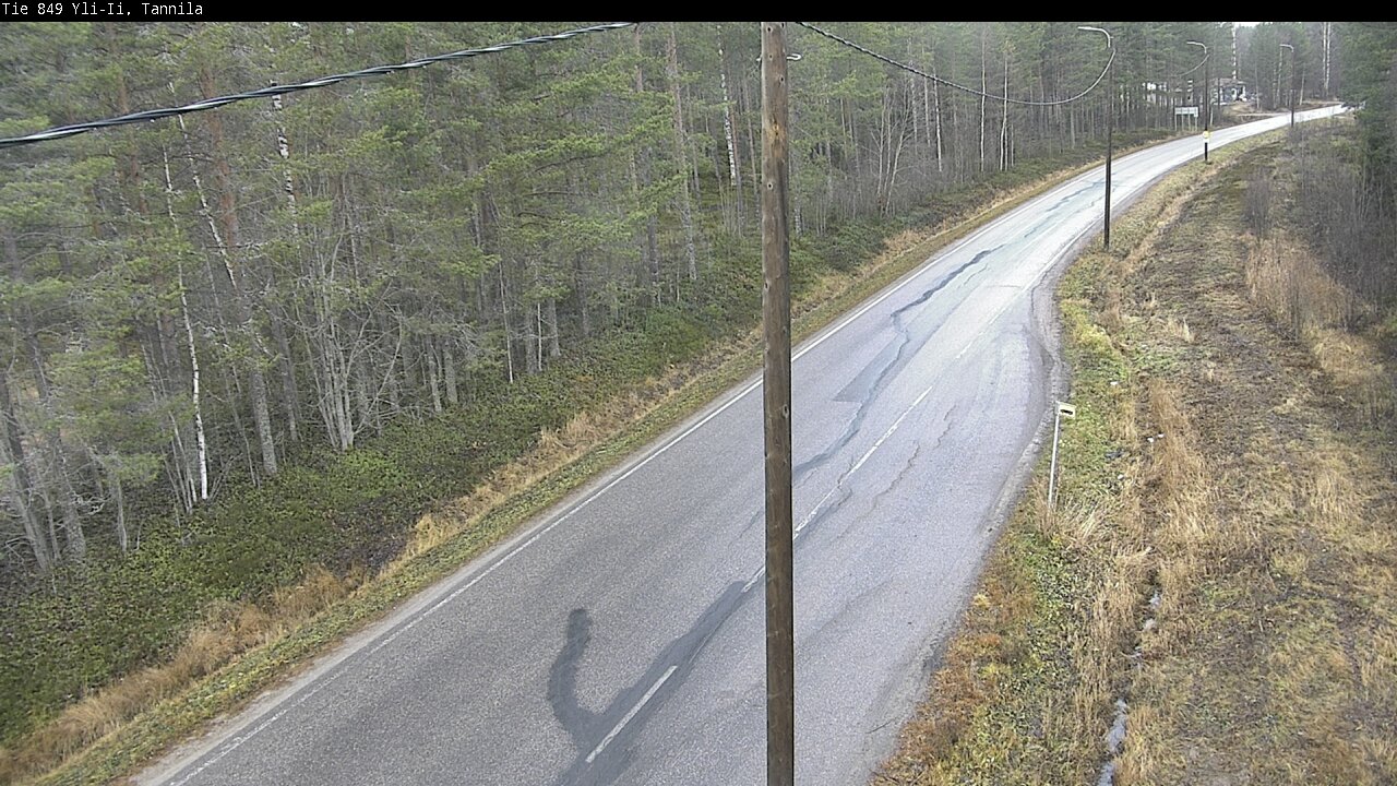 Kelikamerat Kuva Tie 849 Yli-Ii, Tannila, Oulu, Pohjois-Pohjanmaa