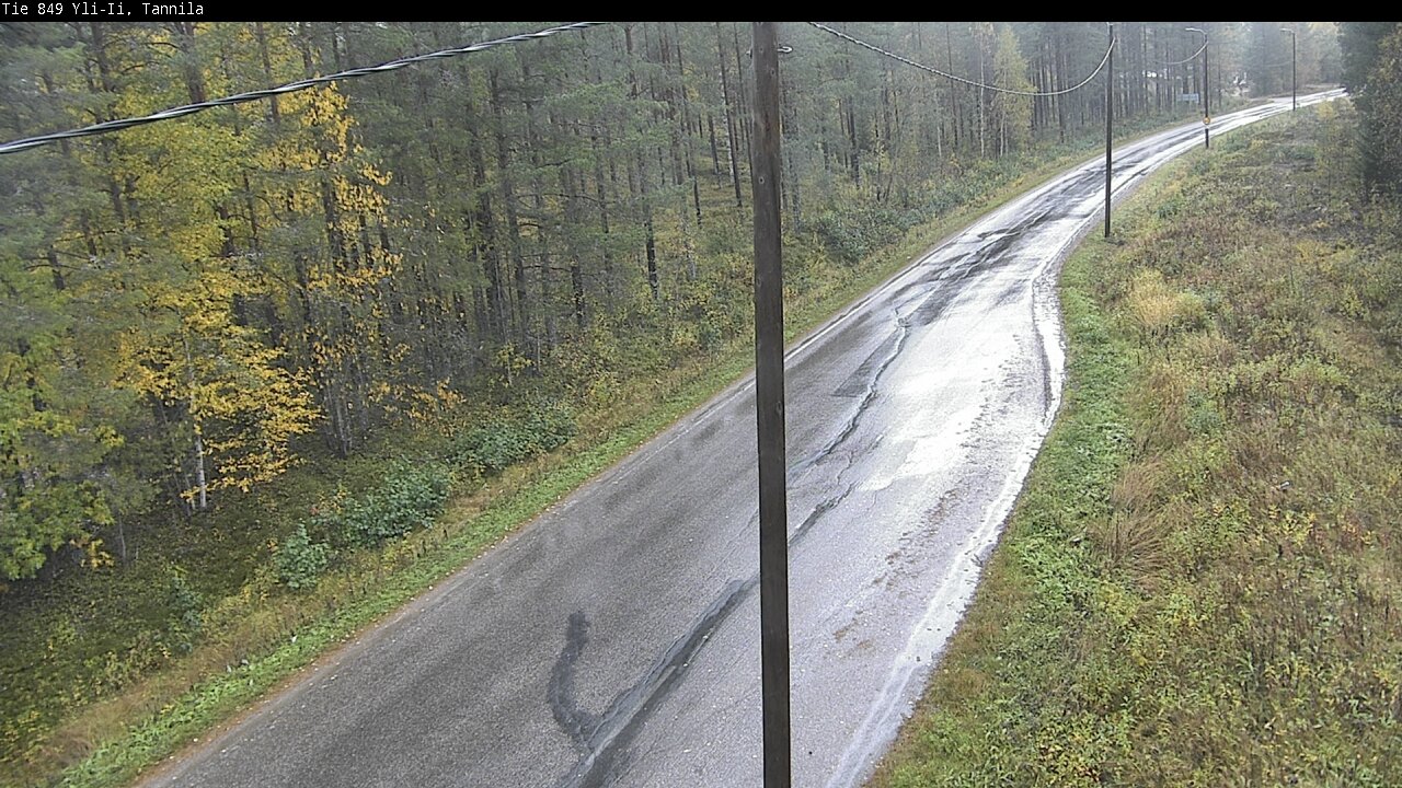 Weather Camera Image Road 849 Yli-Ii, Tannila, Oulu, Pohjois-Pohjanmaa