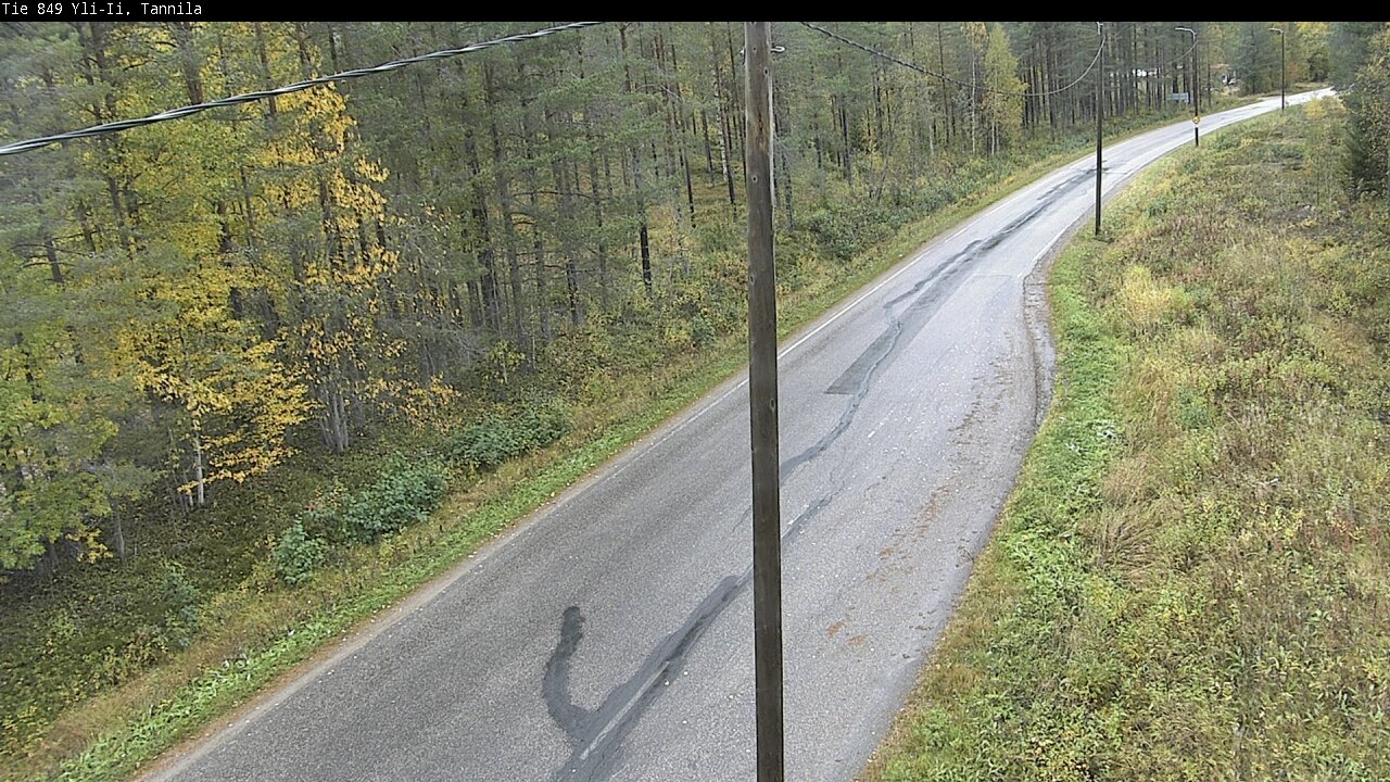 Weather Camera Image Road 849 Yli-Ii, Tannila, Oulu, Pohjois-Pohjanmaa