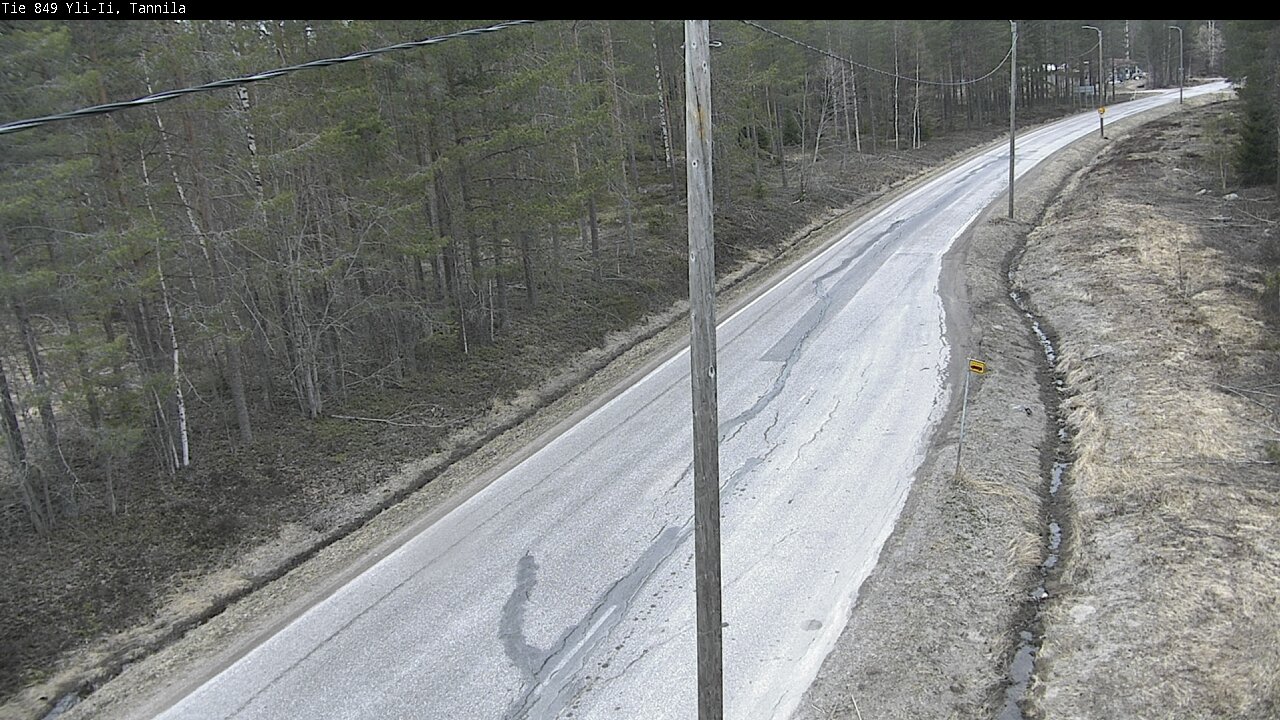 Weather Camera Image Road 849 Yli-Ii, Tannila, Oulu, Pohjois-Pohjanmaa