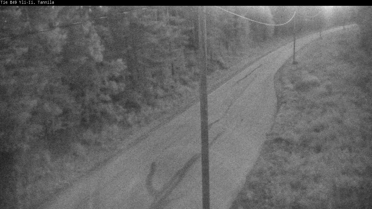 Weather Camera Image Väg 849 Yli-Ii, Tannila, Oulu, Pohjois-Pohjanmaa