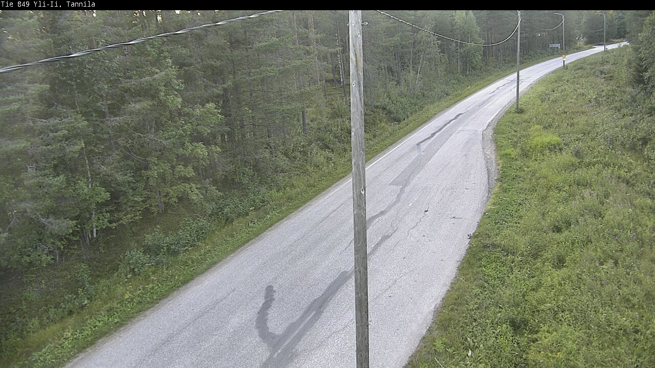 Weather Camera Image Väg 849 Yli-Ii, Tannila, Oulu, Pohjois-Pohjanmaa