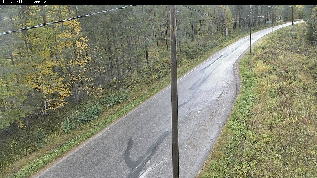 Weather Camera Image Road 849 Yli-Ii, Tannila, Oulu, Pohjois-Pohjanmaa