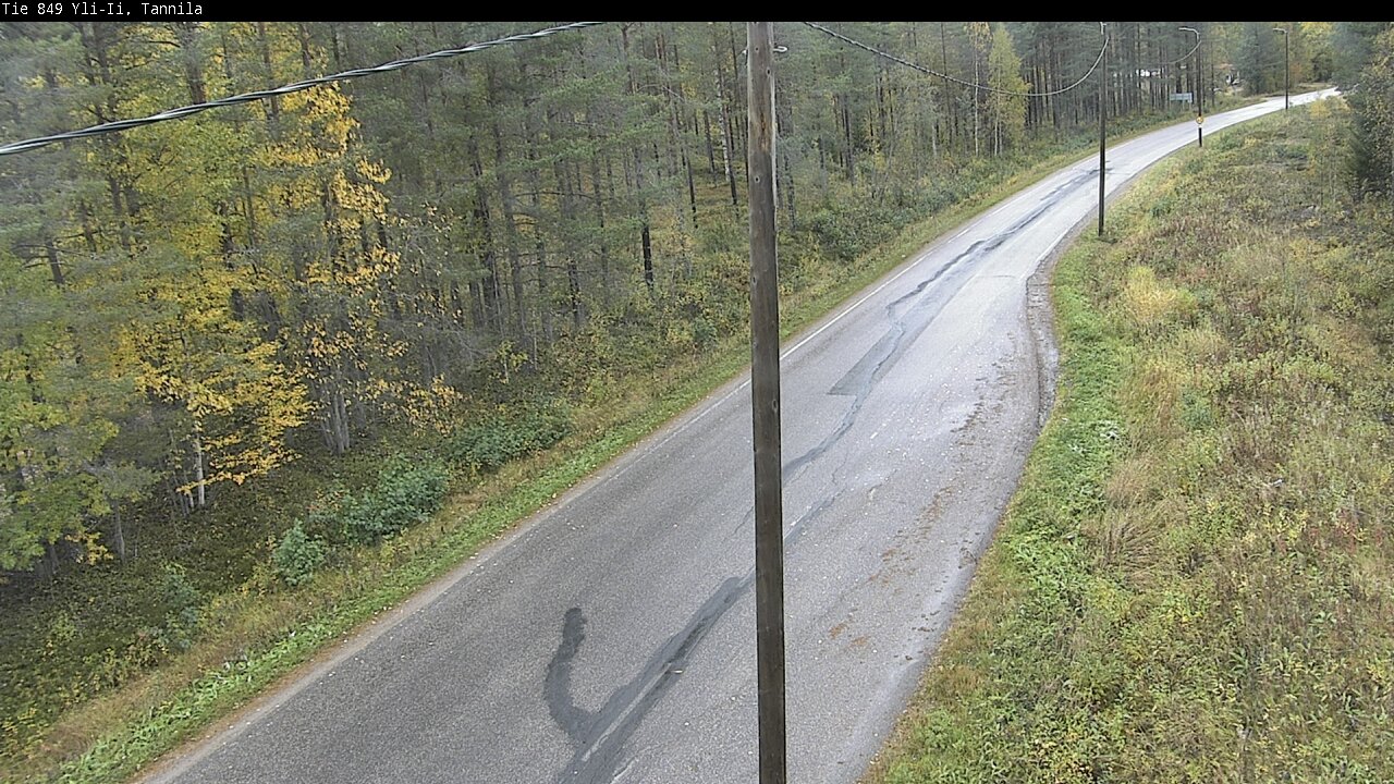 Weather Camera Image Road 849 Yli-Ii, Tannila, Oulu, Pohjois-Pohjanmaa