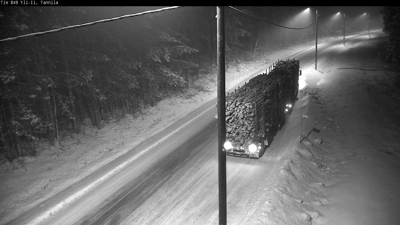 Weather Camera Image Road 849 Yli-Ii, Tannila, Oulu, Pohjois-Pohjanmaa