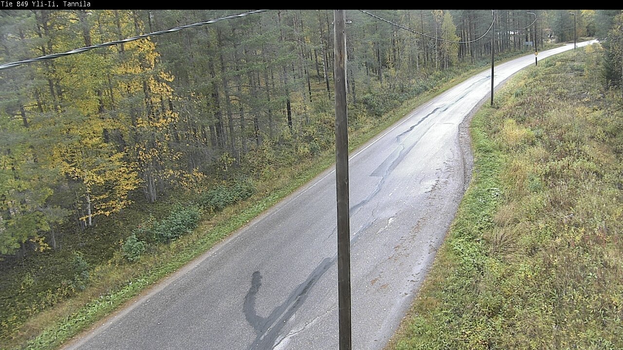 Weather Camera Image Road 849 Yli-Ii, Tannila, Oulu, Pohjois-Pohjanmaa