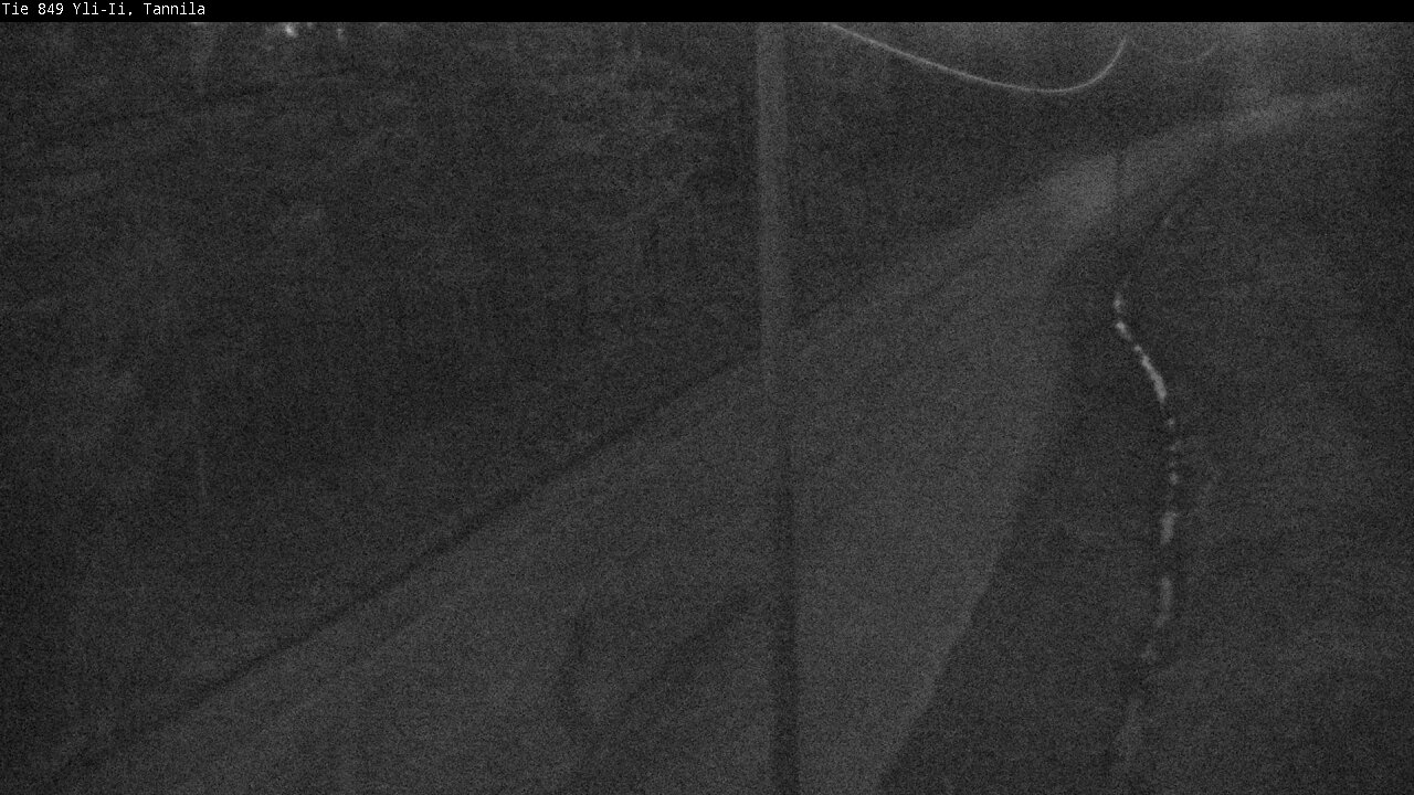 Weather Camera Image Väg 849 Yli-Ii, Tannila, Oulu, Pohjois-Pohjanmaa