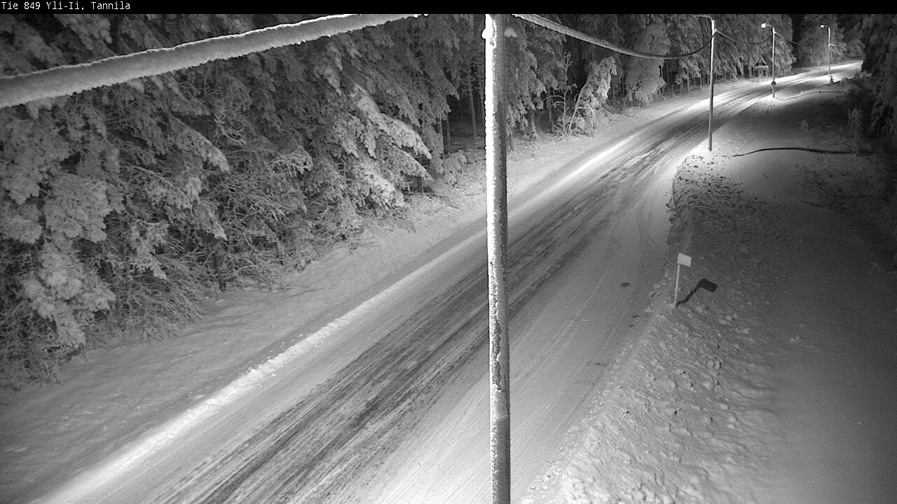 Weather Camera Image Road 849 Yli-Ii, Tannila, Oulu, Pohjois-Pohjanmaa