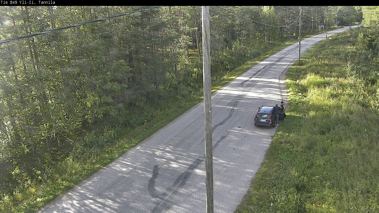 Weather Camera Image Väg 849 Yli-Ii, Tannila, Oulu, Pohjois-Pohjanmaa