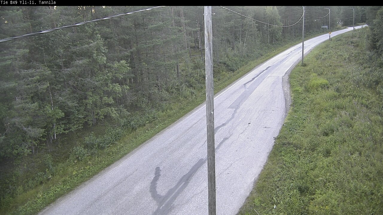 Weather Camera Image Väg 849 Yli-Ii, Tannila, Oulu, Pohjois-Pohjanmaa