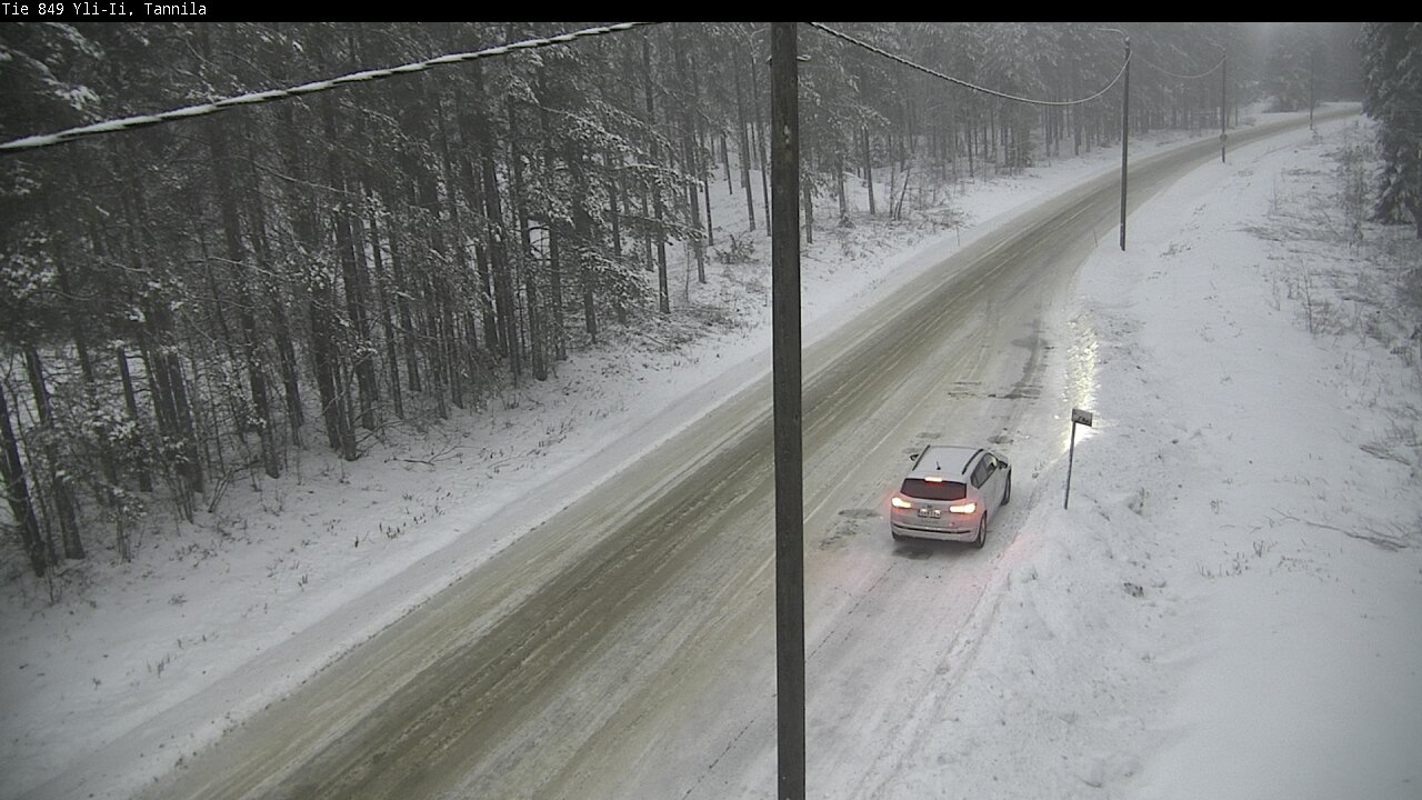 Weather Camera Image Road 849 Yli-Ii, Tannila, Oulu, Pohjois-Pohjanmaa