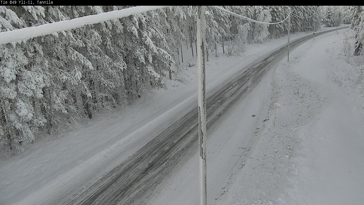 Weather Camera Image Road 849 Yli-Ii, Tannila, Oulu, Pohjois-Pohjanmaa