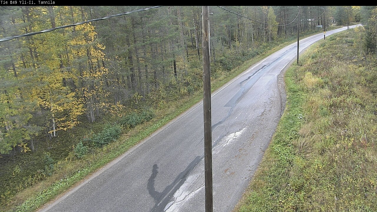Weather Camera Image Road 849 Yli-Ii, Tannila, Oulu, Pohjois-Pohjanmaa