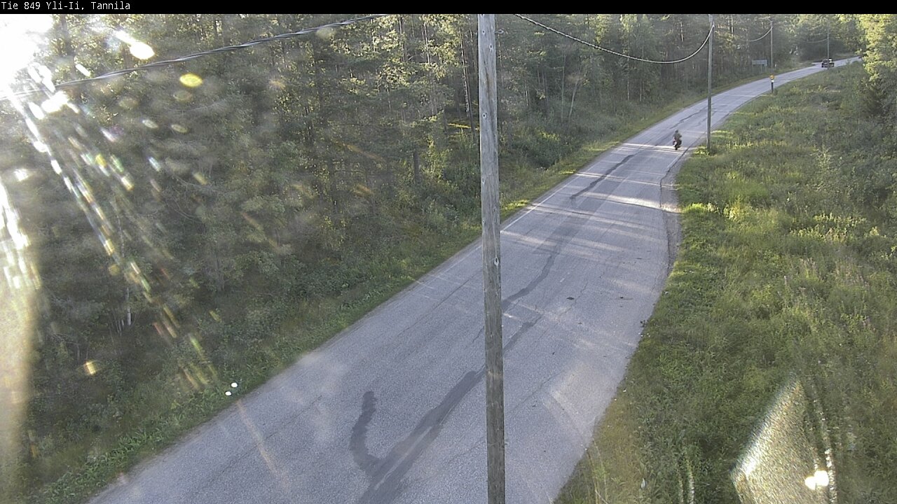 Weather Camera Image Väg 849 Yli-Ii, Tannila, Oulu, Pohjois-Pohjanmaa