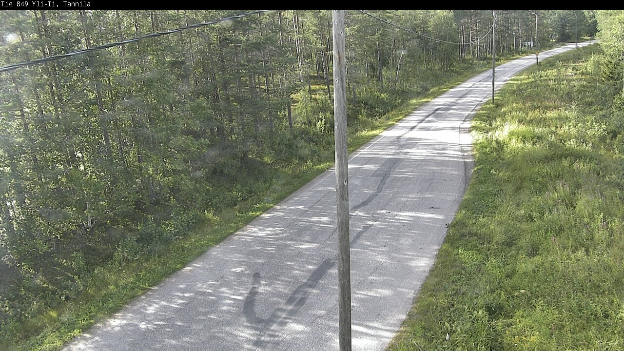 Weather Camera Image Väg 849 Yli-Ii, Tannila, Oulu, Pohjois-Pohjanmaa