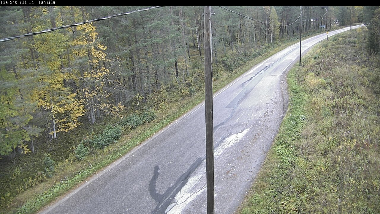 Weather Camera Image Road 849 Yli-Ii, Tannila, Oulu, Pohjois-Pohjanmaa