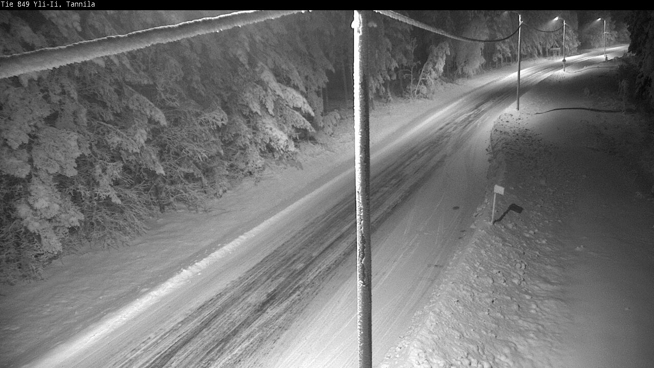 Weather Camera Image Road 849 Yli-Ii, Tannila, Oulu, Pohjois-Pohjanmaa