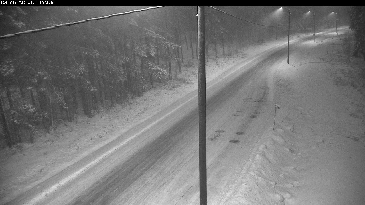 Weather Camera Image Road 849 Yli-Ii, Tannila, Oulu, Pohjois-Pohjanmaa